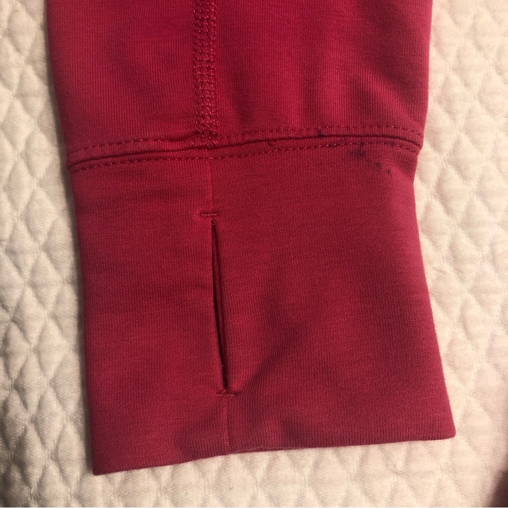 Vintage Nike FIT DRY Jacket Full Zip Pink Medium - Picture 4 of 8